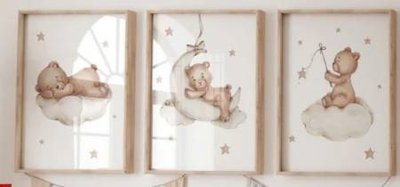 File tranh trang trí File gốc in bộ tranh decor treo tráng gương canvas GB26767 (file gốc)