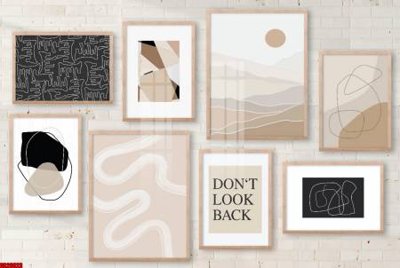 File tranh File gốc in bộ tranh decor treo tráng gương canvas GB26823 (ảnh gốc) in trần nhà