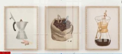 File in ấn File gốc in bộ tranh decor treo tráng gương canvas GB26830 (bản gốc) sắc nét