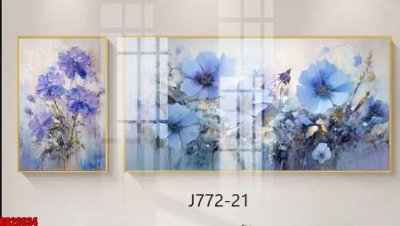 File ảnh File gốc in bộ tranh decor treo tráng gương canvas GB26834 (gốc) in decal dán tường