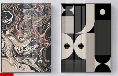 File gốc File gốc in bộ tranh decor treo tráng gương canvas GB26855 (in lụa) tranh thuận buồm