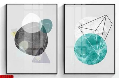 File tranh File gốc in bộ tranh decor treo tráng gương canvas GB26865 (ảnh gốc) chi tiết rõ ràng