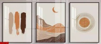 File tranh gốc PSD File gốc in bộ tranh decor treo tráng gương canvas GB26947 còn nguyên layer