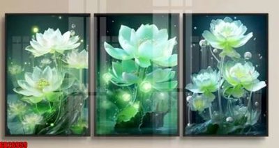 File PSD File gốc in bộ tranh decor treo tráng gương canvas GB26959 (gốc) nhiều lớp (multi-layer)