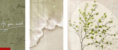 File gốc File gốc in bộ tranh decor treo tráng gương canvas GB26963 (thiết kế) cho in ấn