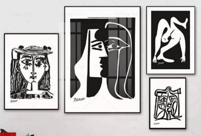 File in ấn File gốc in bộ tranh decor treo tráng gương canvas GB26969 (bản gốc) cao cấp