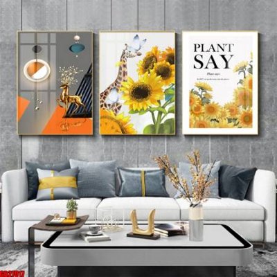 Download file tranh PSD File gốc in bộ 3 tranh treo tường hiện đại GB27017 để chỉnh sửa