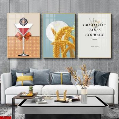 File ảnh File gốc in bộ 3 tranh treo tường hiện đại GB27038 (gốc) in PP, decal