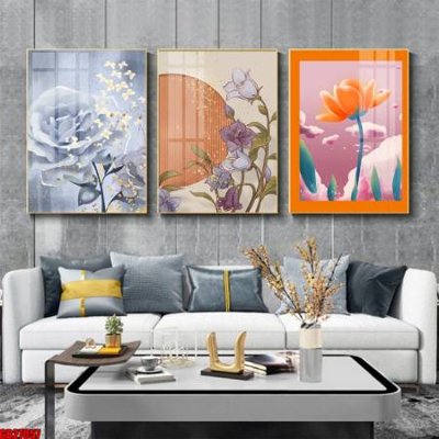 File in lụa File gốc in bộ 3 tranh treo tường hiện đại GB27057 (chất lượng cao) File gốc in bộ 3 tranh treo tường hiện đại GB27057