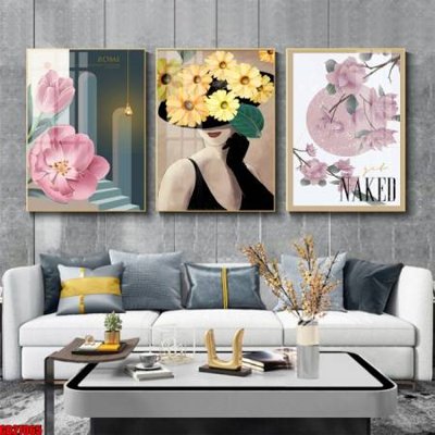 File ảnh gốc File gốc in bộ 3 tranh treo tường hiện đại GB27065 (chuyên in mica)