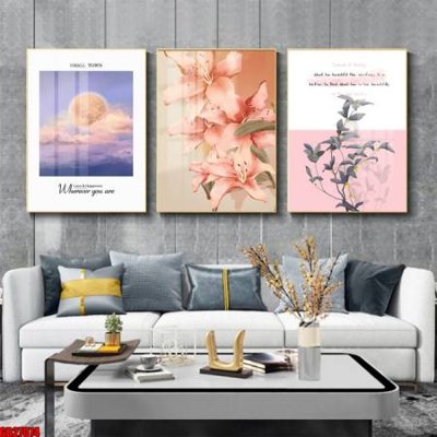 Tải file gốc File gốc in bộ 3 tranh treo tường hiện đại GB27074 (bản PSD) còn layer