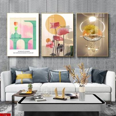 Download file File gốc in bộ 3 tranh treo tường hiện đại GB27105 (gốc) in mica bàn thờ