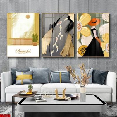 File gốc File gốc in bộ 3 tranh treo tường hiện đại GB27115 (chuẩn CMYK) cho nhà in