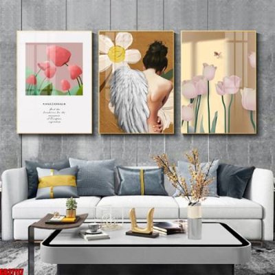 File in ấn chuyên nghiệp File gốc in bộ 3 tranh treo tường hiện đại GB27117 (file gốc)