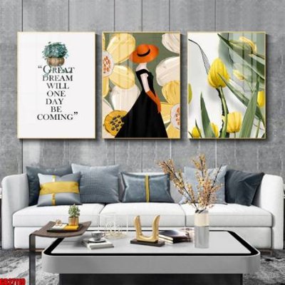 File gốc File gốc in bộ 3 tranh treo tường hiện đại GB27119 (chủ đề hiện đại) trang trí