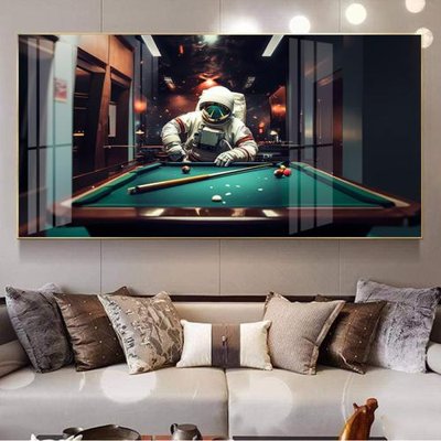 Ảnh mô tả file gốc in mica File tranh décor treo quán bida bi a BILLARD GX100