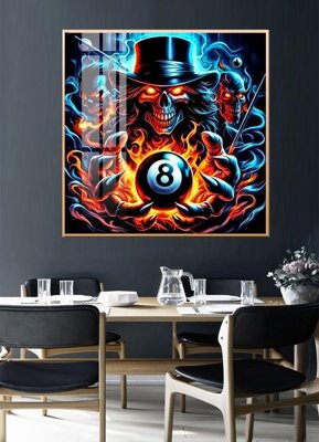 File PSD File tranh décor treo quán bida bi a BILLARD GX143 (chất lượng in ấn)