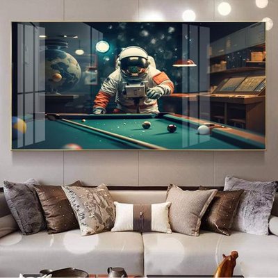 File gốc File tranh décor treo quán bida bi a BILLARD GX162 (thiết kế) cho in ấn