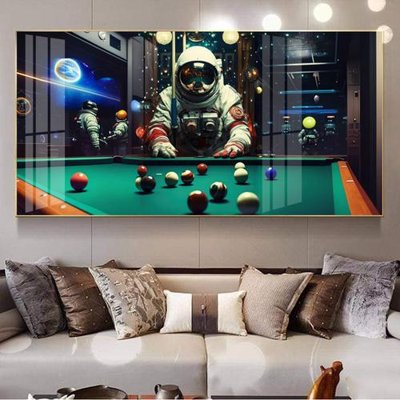 File PSD File tranh décor treo quán bida bi a BILLARD GX164 (nguyên gốc) chất lượng cao