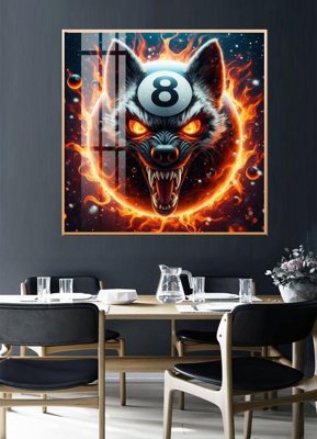 File tranh File tranh décor treo quán bida bi a BILLARD GX172 (gốc) in backlit film