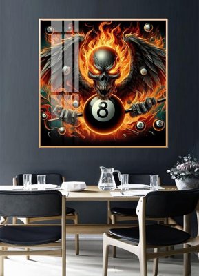 File PSD File tranh décor treo quán bida bi a BILLARD GX227 (nguyên gốc) chất lượng cao