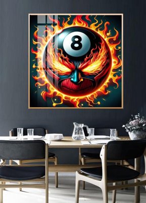 File tranh in mica File tranh décor treo quán bida bi a BILLARD GX268 (độ phân giải cao)