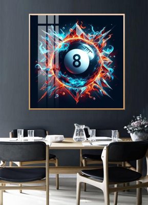 Hình ảnh gốc File tranh décor treo quán bida bi a BILLARD GX280 (để in khổ lớn)