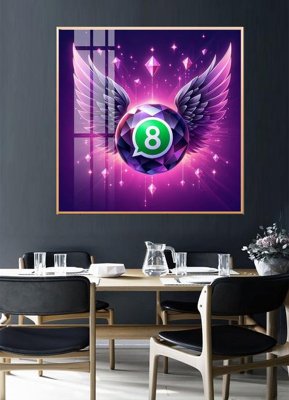 File tranh File tranh décor treo quán bida bi a BILLARD GX293 (bản gốc) in canvas