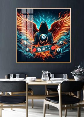 Tải file File tranh décor treo quán bida bi a BILLARD GX294 (PSD) cho in ấn quảng cáo