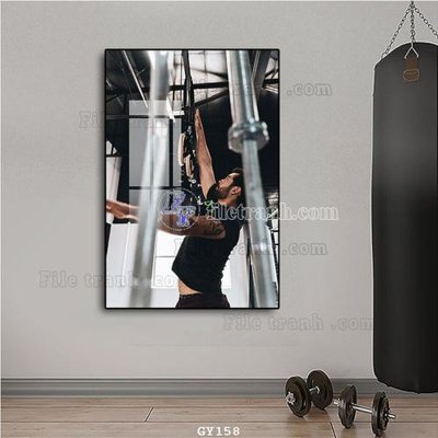 Download file gốc File tranh treo phòng gym GYM158 (độ nét cao)