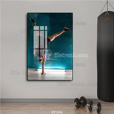 File ảnh File tranh treo phòng gym GYM166 (gốc) dùng in Pano