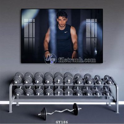 Tải file File tranh treo phòng gym GYM186 (gốc) in nhanh