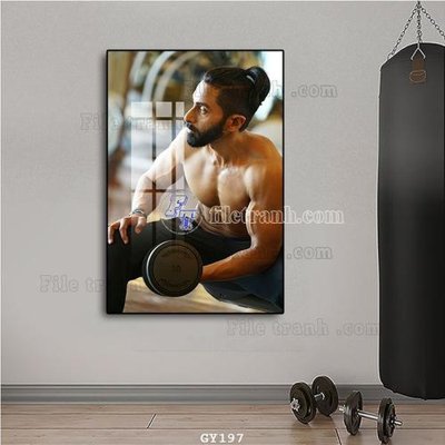 Tệp tin gốc File tranh treo phòng gym GYM197 (chất lượng cao) File tranh treo phòng gym GYM197