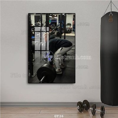 Tải file gốc File tranh treo phòng gym GYM26 dùng cho in ấn