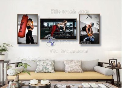 File ảnh File tranh treo phòng gym GYM266 (gốc) in quảng cáo ngoài trời