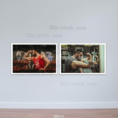 Mua file gốc File tranh treo phòng gym GYM271 (chất lượng) tại Filetranh.com