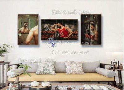 Mua file gốc File tranh treo phòng gym GYM353 (chất lượng) tại Filetranh.com