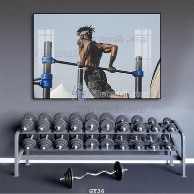 File in ấn File tranh treo phòng gym GYM36 (bản gốc) sắc nét