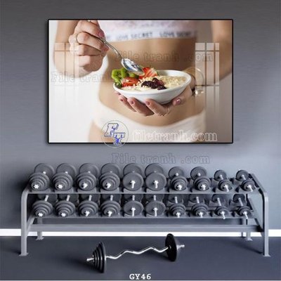 File gốc File tranh treo phòng gym GYM46 (thiết kế) độc quyền