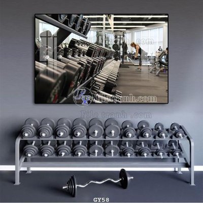 File gốc in ấn File tranh treo phòng gym GYM58 (sẵn sàng tải về)
