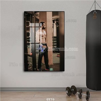 File tranh File tranh treo phòng gym GYM70 (ảnh gốc) chi tiết rõ ràng