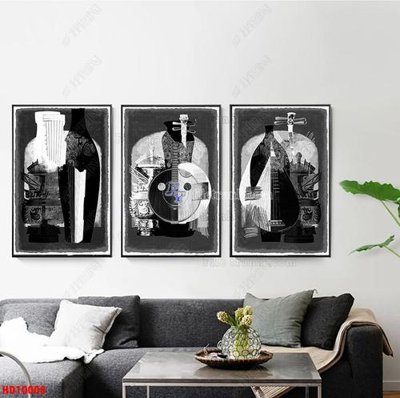 Tải file gốc File tranh bộ hiện đại HD10008 (in khổ lớn) không vỡ