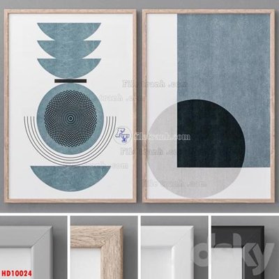 Download file gốc File tranh bộ hiện đại HD10024 (in lụa) cao cấp