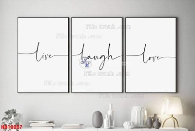 File ảnh File tranh bộ hiện đại HD10027 (gốc) in quảng cáo ngoài trời