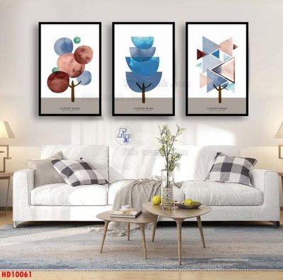 File gốc File tranh bộ hiện đại HD10061 (chủ đề hiện đại) trang trí