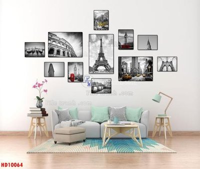 Mua file gốc File tranh bộ hiện đại HD10064 (PSD) tại Filetranh.com