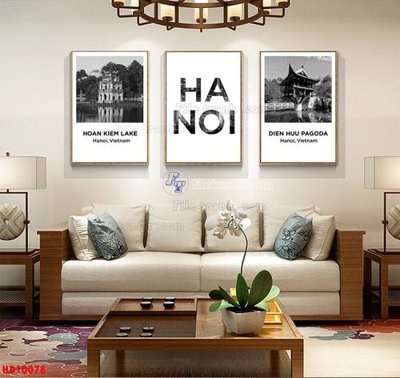 File gốc in ấn File tranh bộ hiện đại HD10078 (sẵn sàng tải về)