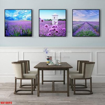 File in lụa File tranh bộ hiện đại HD10092 (phong cảnh) File tranh bộ hiện đại HD10092