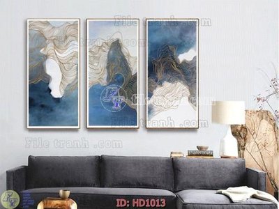 Cung cấp file tranh gốc File tranh hiện đại HD1013 độc quyền