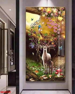 Tải file File tranh bộ hiện đại HD10132 (ảnh gốc) in gạch men